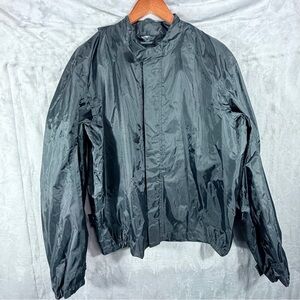 Harley-Davidson Women’s Lightweight Rain Coat Jacket Black Size Large black